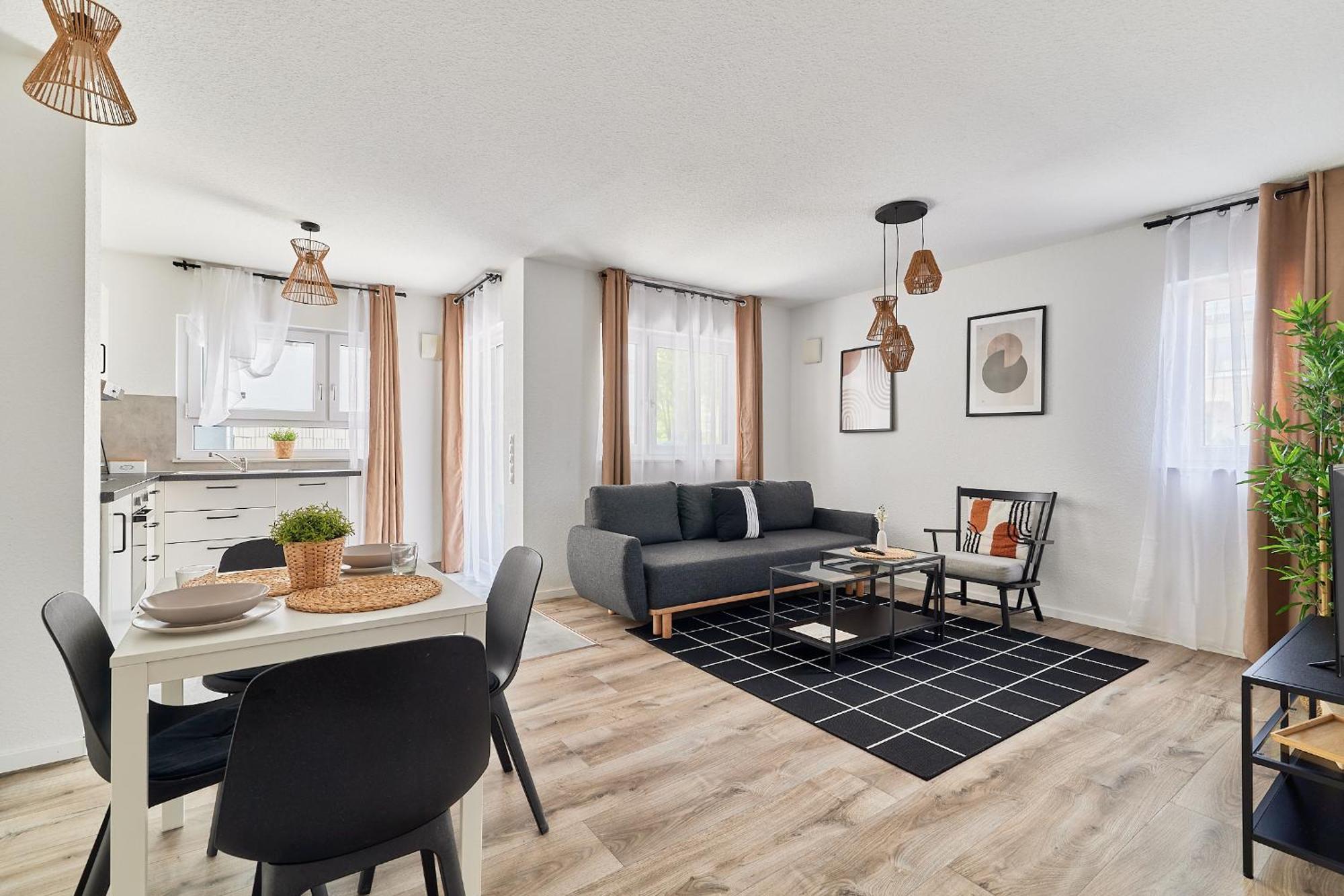 Elegantes 2 Zimmer Apartment Neubau Top Lage MHG Buitenkant foto